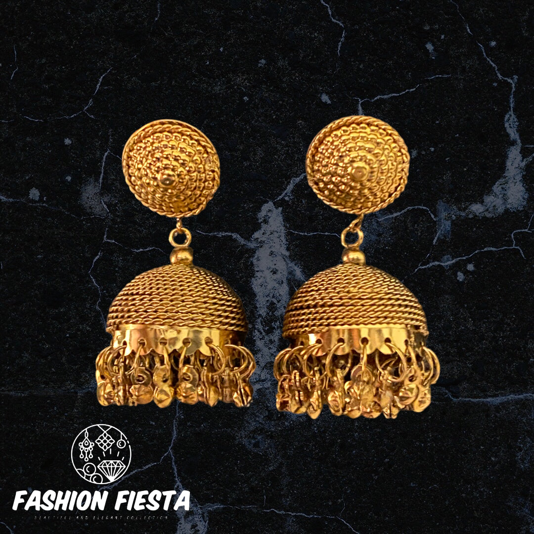 Light weight Gold Jhumka