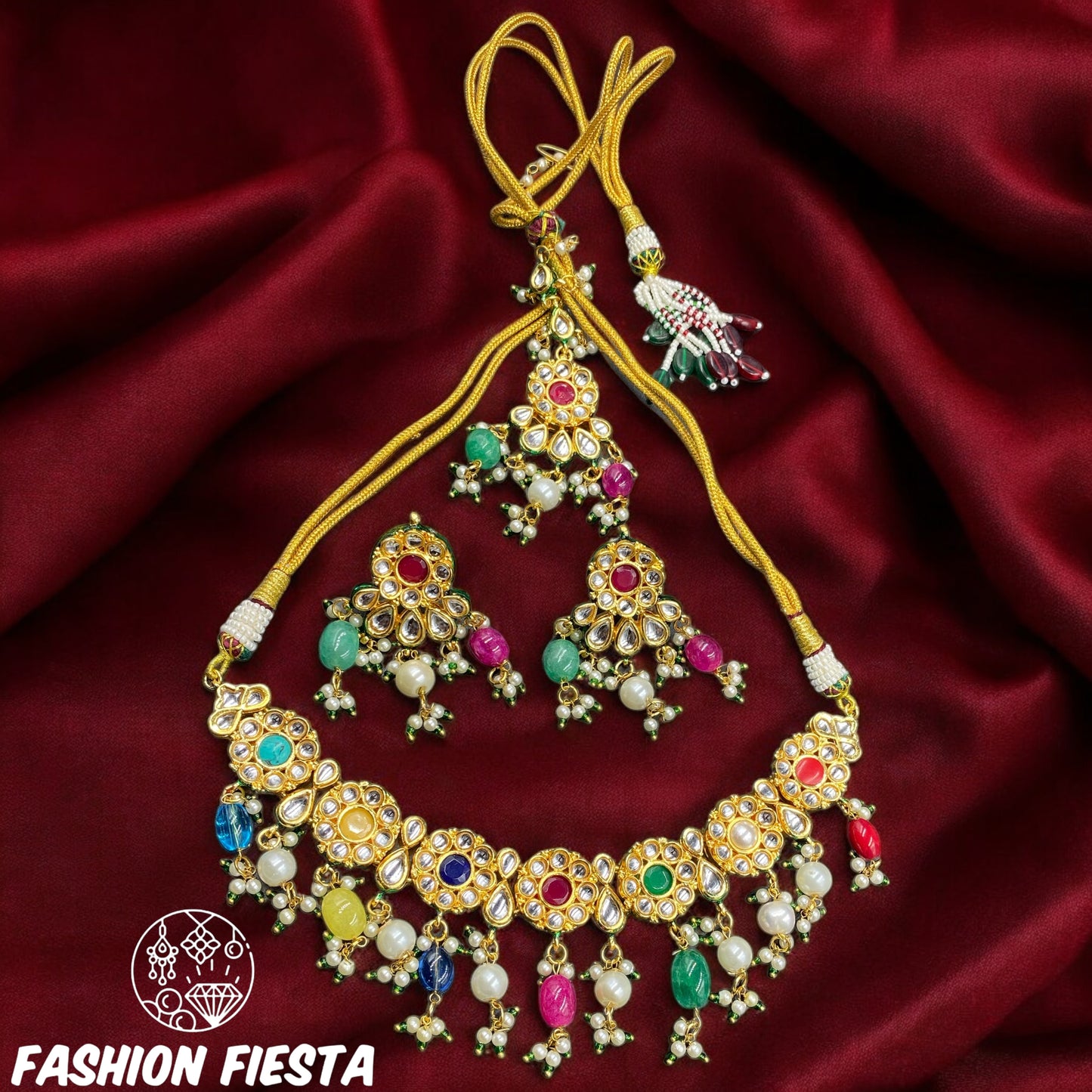 Kundan Necklace Set