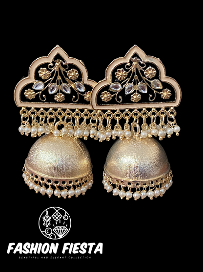 Gold Jhumkas